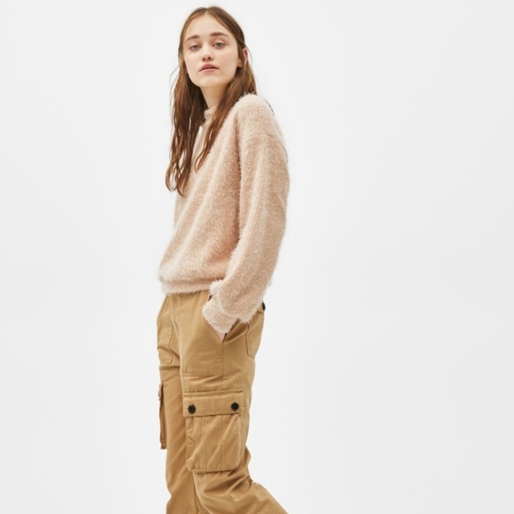 Bershka Furry Chenille Sweater, Size XS - Picture 4 of 16